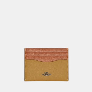 Coach Color-Block Leather Card Case