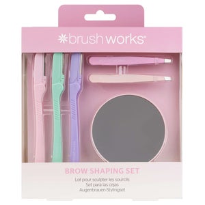 Brushworks Accessories Brow Shaping Set
