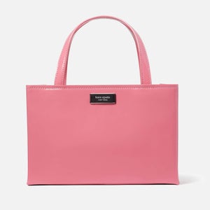 Kate Spade New York Women's Sam Icon Leather Small Tote Bag - Feather Pink