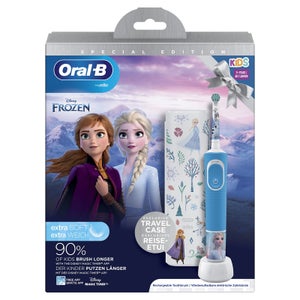 Oral-B Kids Elektrische Zahnbürste Frozen mit Reiseetui