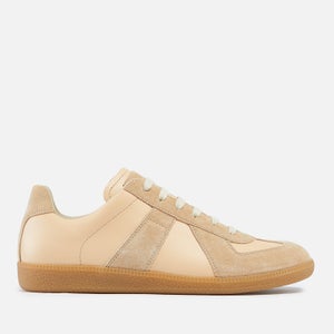 Maison Margiela Replica Suede and Leather Trainers