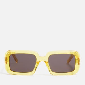 Saint Laurent Square-Frame Acetate Sunglasses