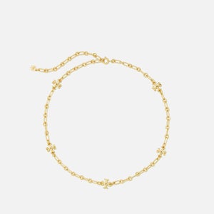 Tory Burch Roxanne Gold-Tone Brass Chain Necklace