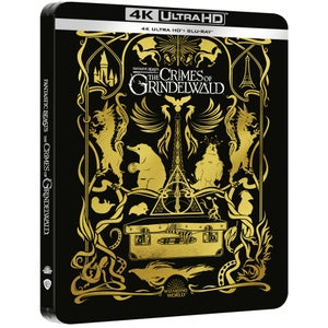 神奇动物 格林德沃之罪 Fantastic Beasts: Crimes of Grindewald Zavvi Exclusive 4K Ultra HD Steelbook (includes Blu-ray)