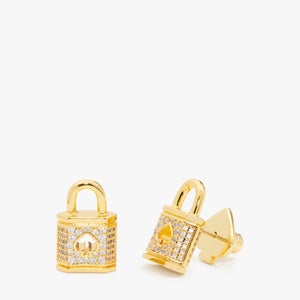 Kate Spade New York Women's Pave Studs - Gold