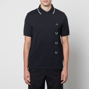 Fred Perry X Raf Simons Appliquéd Cotton-Piqué Polo Shirt