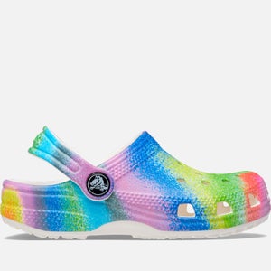 Crocs Toddlers Classic Spray Dye Rubber Clogs