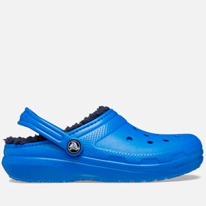 Crocs Toddlers' Classic Faux Shearling-Lined Rubber Clogs