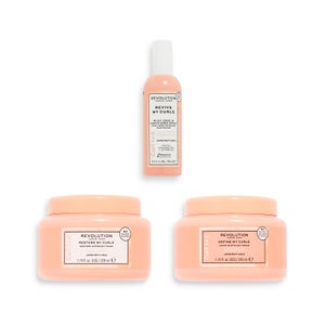 Revolution Hair Treatment & Styling Set for light curls (Save 20%)