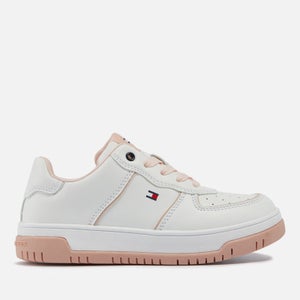 Tommy Hilfiger Girls Faux Leather Trainers