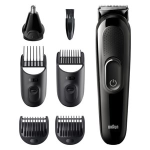 Braun All-in-one Trimmer 3 MG3322, Black/Blue