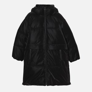Calvin Klein Jeans Oversized Faux Suede Puffer