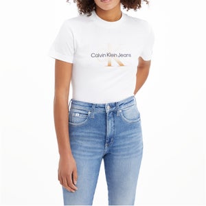 Calvin Klein Jeans Gradient Monologo Cotton-Jersey T-Shirt