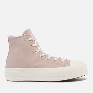 Converse Chuck Taylor All Star Lift Suede Hi-Top Trainers