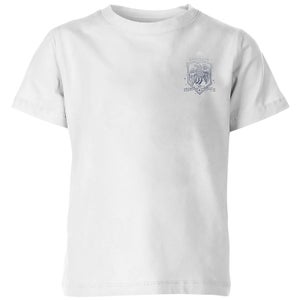 Harry Potter Ombré Ravenclaw Sigil Kids' T-Shirt - White