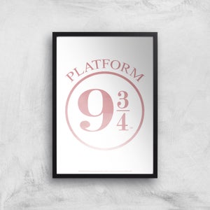 Harry Potter Ombré Platform 9¾ Giclee Art Print