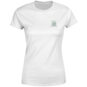 Harry Potter Ombré Slytherin Sigil Women's T-Shirt - White