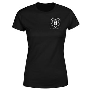 Harry Potter Ombré Hogwarts Sigil Women's T-Shirt - Black
