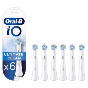 Oral B iO Ultimate Clean Brush Heads, 6 Pieces