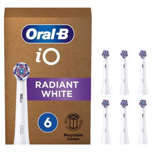 Oral-B Aufsteckbürsten iO Strahlendes Weiß, 6 Stück