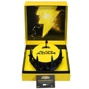 DUST! DC Pack Réplica de Black Adam: Corona de Sabbac y Collar de Shiruta - Exclusivo de Zavvi