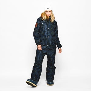 Women's Navy Camo Acclimate Snow Suit