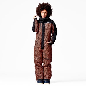 Women's Rust Leopard Mark V Snow Suit