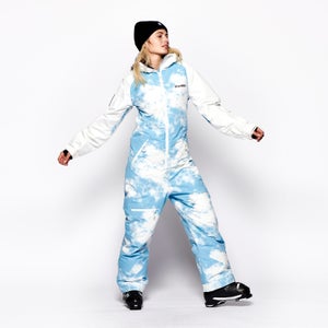 Women's Sky Blue Original Pro Snow Suit