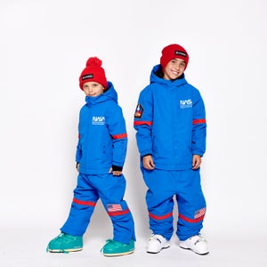 Kids Blue Nasa Snow Suit