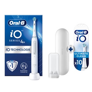 Oral-B iO 4N Elektrische Tandenborsel + 10 Opzetborstels