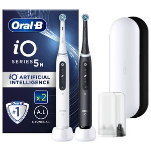 Oral-B iO Series 5N White & Black Virtual Duo