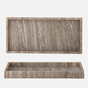 Bloomingville Majsa Marble Tray - Brown