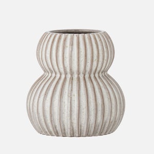 Bloomingville Guney Stoneware Vase - White
