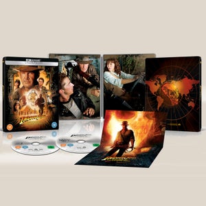 Indiana Jones and The Kingdom of The Crystal Skull 4K Ultra HD Steelbook (inclusief Blu-ray)