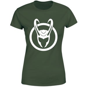 Camiseta Loki Logo de Marvel Camiseta para mujer - Verde