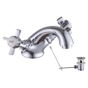 Bathstore Bensham 1895 Mono Basin Mixer - Chrome