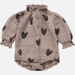 Sproet + Sprout Baby Printed Organic Cotton Romper