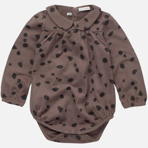 Sproet + Sprout Girls' Animal-Print Cotton Romper