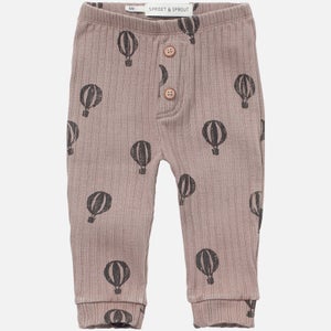 Sproet + Sprout Boys Ribbed Cotton-Blend Trousers