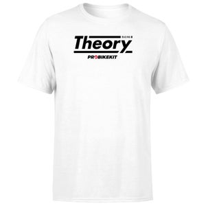 PBK Theory Racing Logo Men's T-Shirt - White
