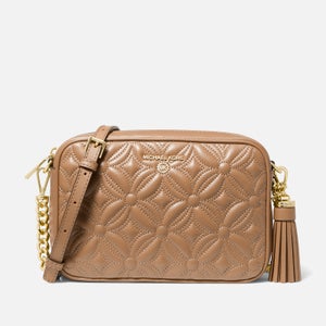 Michael Michael Kors Medium Jet Set Quilted Faux Leather Bag