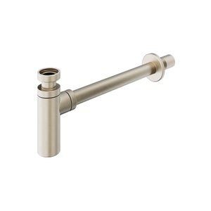 Designer Bottle Trap - Brushed Nickel