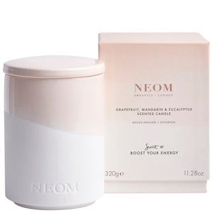 Neom Organics London Scent To Boost Your Energy Grapefruit, Mandarin & Eucalyptus Scented Candle 320g
