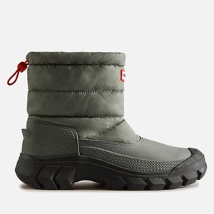 Hunter Men's Intrepid Short Snow Boots - Urban Grey/Black