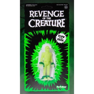 ReAction - 3.75 Inch Action Figure: Universal Monsters / New Series 2 - Revenge of the Creature (Glow Version)