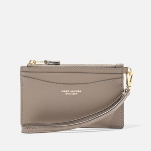 Marc Jacobs The Top Zip Wristlet Leather Wallet