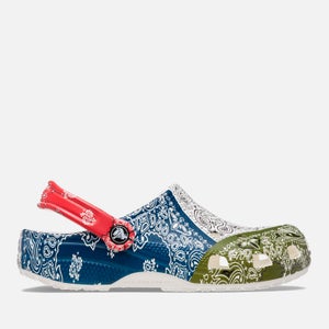 Crocs Classic Bandana-Print Rubber Clogs
