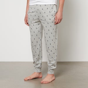 Polo Ralph Lauren Logo Print Cotton-Jersey Jogging Bottoms