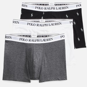 Polo Ralph Lauren Logo Waistband Cotton-Blend Boxers 3-Pack