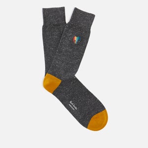 PS Paul Smith Zebra Recycled Cotton-Blend Socks
